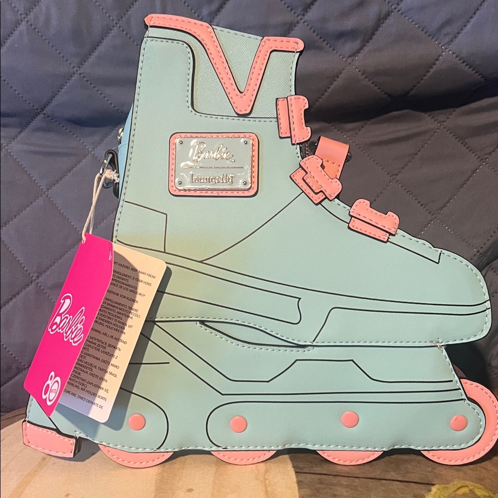 Loungefly Barbie Rollerblade Figural Crossbody Bag